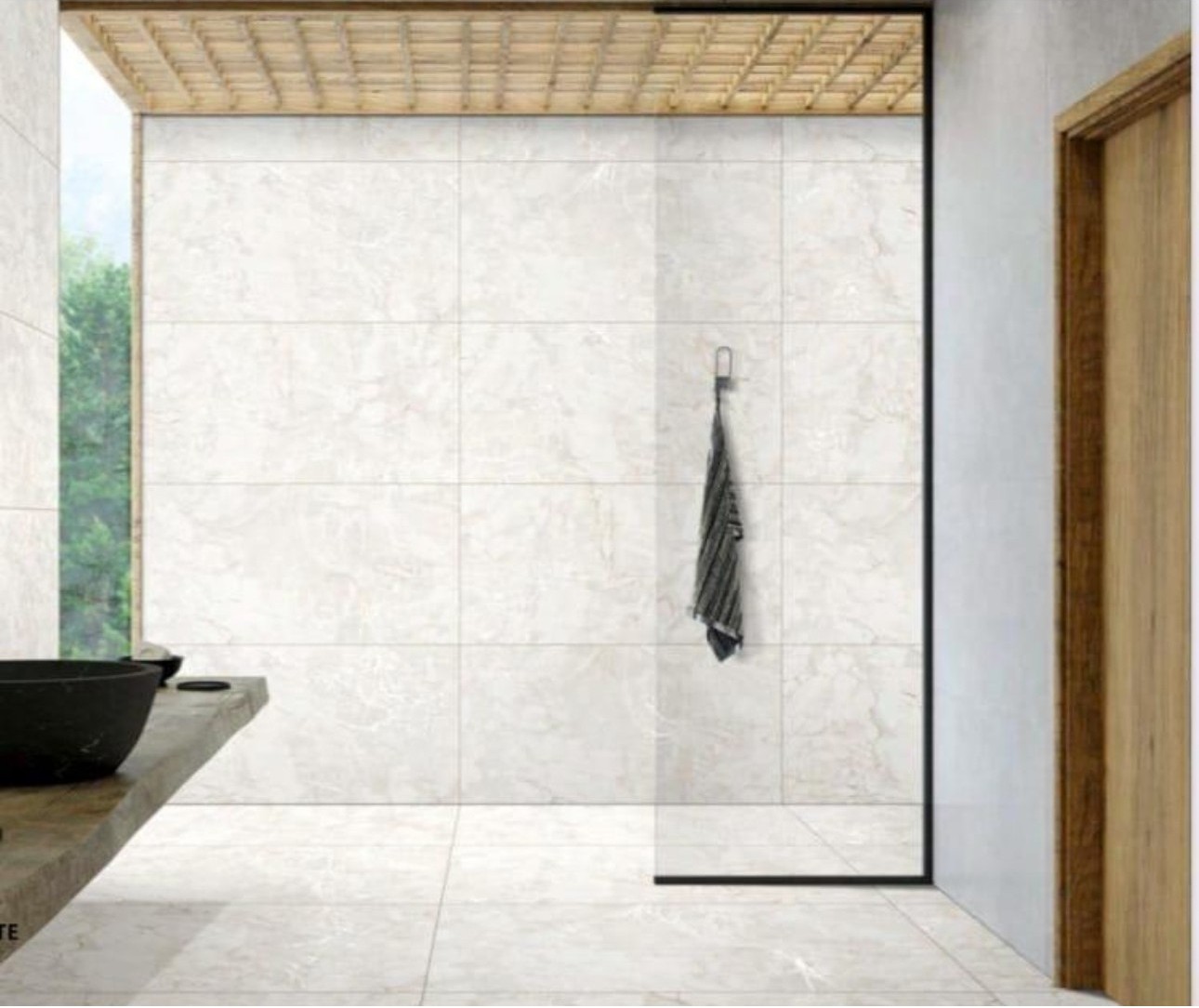 Керамогранит Виластоун Вайт карвинг/Vilastone White  Carving